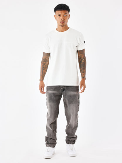 CAMISETA TECHWEAR CON LOGO BORDADO - BLANCO - PROJECT X PARIS | 2310067-OW