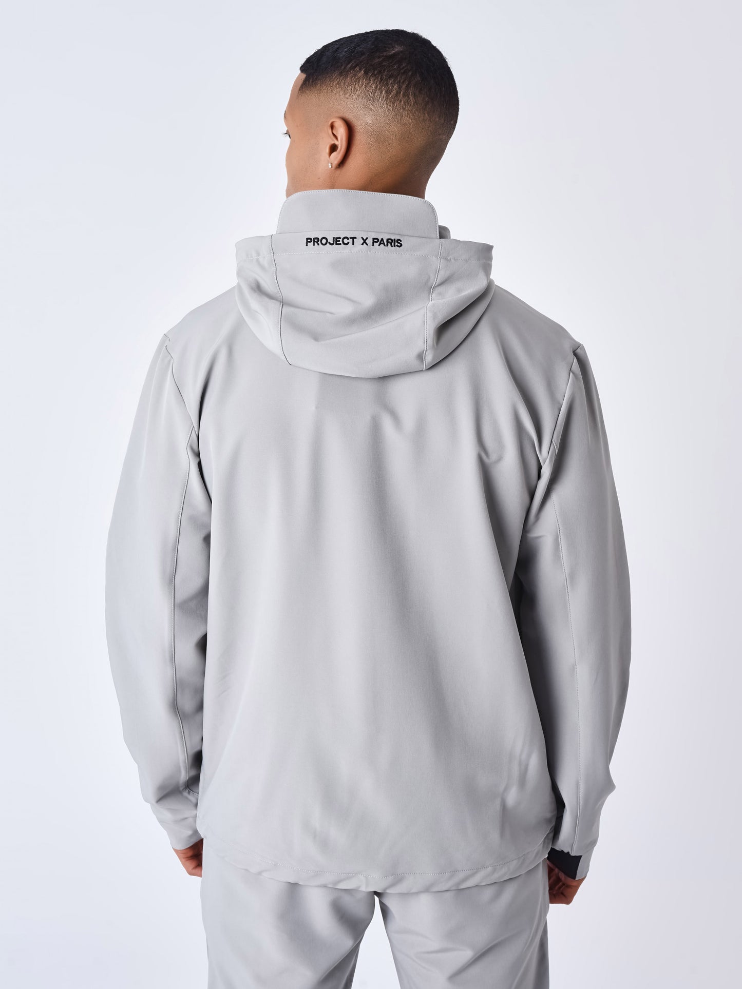 SUDADERA TECH CON CAPUCHA - GRIS - PROJECT X PARIS | 2433130-LSBK