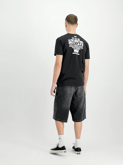 CAMISETA "DOG-TAG" - NEGRO - ALPHA INDUSTRIES | 266529