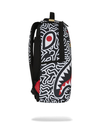 MOCHILA KEITH HARING - BLANCO - SPRAYGROUND | 910B6914NSZ